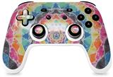 Skin Decal Wrap works with Original Google Stadia Controller Tie Dye Star 104 Skin Only CONTROLLER NOT INCLUDED
