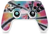 Skin Decal Wrap works with Original Google Stadia Controller Tie Dye Swirl 109 Skin Only CONTROLLER NOT INCLUDED