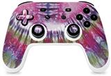 Skin Decal Wrap works with Original Google Stadia Controller Tie Dye Red Stripes Skin Only CONTROLLER NOT INCLUDED