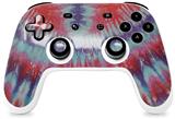 Skin Decal Wrap works with Original Google Stadia Controller Tie Dye Fancy Stripes Skin Only CONTROLLER NOT INCLUDED