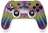 Skin Decal Wrap works with Original Google Stadia Controller Tie Dye Pink and Yellow Stripes Skin Only CONTROLLER NOT INCLUDED