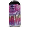 WraptorSkinz Skin Decal Wrap compatible with Yeti 16oz Tall Colster Can Cooler Insulator Tie Dye Red Stripes (COOLER NOT INCLUDED)