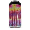 WraptorSkinz Skin Decal Wrap compatible with Yeti 16oz Tall Colster Can Cooler Insulator Tie Dye Rainbow Stripes (COOLER NOT INCLUDED)