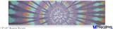 12x3 Bumper Sticker (Permanent) - Tie Dye Swirl 103
