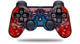 Sony PS3 Controller Decal Style Skin - Tie Dye Star 100 (CONTROLLER NOT INCLUDED)