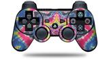 Sony PS3 Controller Decal Style Skin - Tie Dye Star 101 (CONTROLLER NOT INCLUDED)