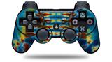 Sony PS3 Controller Decal Style Skin - Tie Dye Spine 106 (CONTROLLER NOT INCLUDED)