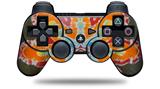 Sony PS3 Controller Decal Style Skin - Tie Dye Star 103 (CONTROLLER NOT INCLUDED)