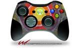 XBOX 360 Wireless Controller Decal Style Skin - Tie Dye Circles 100 (CONTROLLER NOT INCLUDED)
