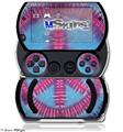 Tie Dye Peace Sign 100 - Decal Style Skins (fits Sony PSPgo)