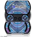 Tie Dye Circles and Squares 100 - Decal Style Skins (fits Sony PSPgo)