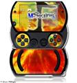 Tie Dye Music Note 100 - Decal Style Skins (fits Sony PSPgo)