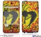 iPod Touch 4G Decal Style Vinyl Skin - Tie Dye Kokopelli