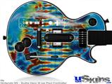 Guitar Hero III Wii Les Paul Skin - Tie Dye Spine 106