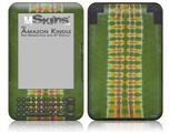 Tie Dye Spine 101 - Decal Style Skin fits Amazon Kindle 3 Keyboard (with 6 inch display)