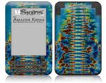 Tie Dye Spine 106 - Decal Style Skin fits Amazon Kindle 3 Keyboard (with 6 inch display)