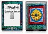 Tie Dye Circles and Squares 101 - Decal Style Skin (fits 4th Gen Kindle with 6inch display and no keyboard)