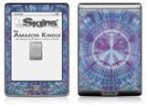 Tie Dye Peace Sign 106 - Decal Style Skin (fits 4th Gen Kindle with 6inch display and no keyboard)