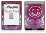 Tie Dye Happy 100 - Decal Style Skin (fits 4th Gen Kindle with 6inch display and no keyboard)