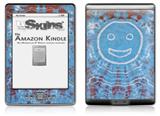 Tie Dye Happy 101 - Decal Style Skin (fits 4th Gen Kindle with 6inch display and no keyboard)