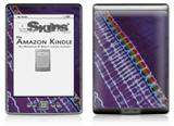 Tie Dye Alls Purple - Decal Style Skin (fits 4th Gen Kindle with 6inch display and no keyboard)