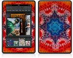 Amazon Kindle Fire (Original) Decal Style Skin - Tie Dye Star 100