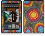 Amazon Kindle Fire (Original) Decal Style Skin - Tie Dye Circles 100