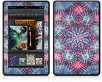 Amazon Kindle Fire (Original) Decal Style Skin - Tie Dye Star 102