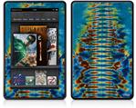 Amazon Kindle Fire (Original) Decal Style Skin - Tie Dye Spine 106