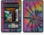 Amazon Kindle Fire (Original) Decal Style Skin - Tie Dye Swirl 106