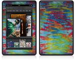 Amazon Kindle Fire (Original) Decal Style Skin - Tie Dye Tiger 100