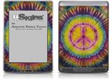 Tie Dye Peace Sign 109 - Decal Style Skin (fits Amazon Kindle Touch Skin)