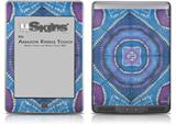 Tie Dye Circles and Squares 100 - Decal Style Skin (fits Amazon Kindle Touch Skin)