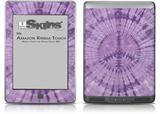 Tie Dye Peace Sign 112 - Decal Style Skin (fits Amazon Kindle Touch Skin)
