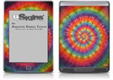 Tie Dye Swirl 107 - Decal Style Skin (fits Amazon Kindle Touch Skin)