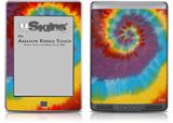 Tie Dye Swirl 108 - Decal Style Skin (fits Amazon Kindle Touch Skin)
