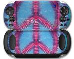 Tie Dye Peace Sign 100 - Decal Style Skin fits Sony PS Vita