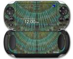 Tie Dye Turquoise Stripes - Decal Style Skin fits Sony PS Vita