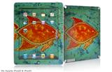 iPad Skin - Tie Dye Fish 100 (fits iPad2 and iPad3)