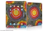iPad Skin - Tie Dye Circles 100 (fits iPad2 and iPad3)