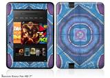 Tie Dye Circles and Squares 100 Decal Style Skin fits 2012 Amazon Kindle Fire HD 7 inch