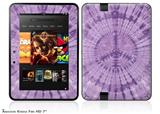 Tie Dye Peace Sign 112 Decal Style Skin fits 2012 Amazon Kindle Fire HD 7 inch