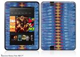 Tie Dye Spine 104 Decal Style Skin fits 2012 Amazon Kindle Fire HD 7 inch