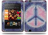 Tie Dye Peace Sign 101 Decal Style Skin fits Amazon Kindle Fire HD 8.9 inch