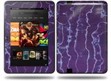 Tie Dye White Lightning Decal Style Skin fits Amazon Kindle Fire HD 8.9 inch