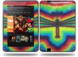 Tie Dye Dragonfly Decal Style Skin fits Amazon Kindle Fire HD 8.9 inch