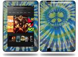 Tie Dye Peace Sign Swirl Decal Style Skin fits Amazon Kindle Fire HD 8.9 inch