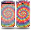 Tie Dye Swirl 102 - Decal Style Skin (fits Samsung Galaxy S III S3)