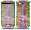 Tie Dye Spine 102 - Decal Style Skin (fits Samsung Galaxy S III S3)