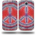 Tie Dye Peace Sign 105 - Decal Style Skin (fits Samsung Galaxy S IV S4)